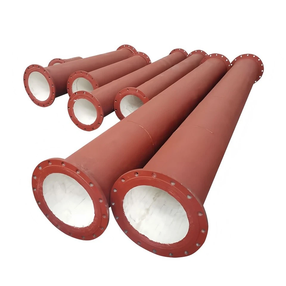 Ceramic Sleeve Lined Pipe