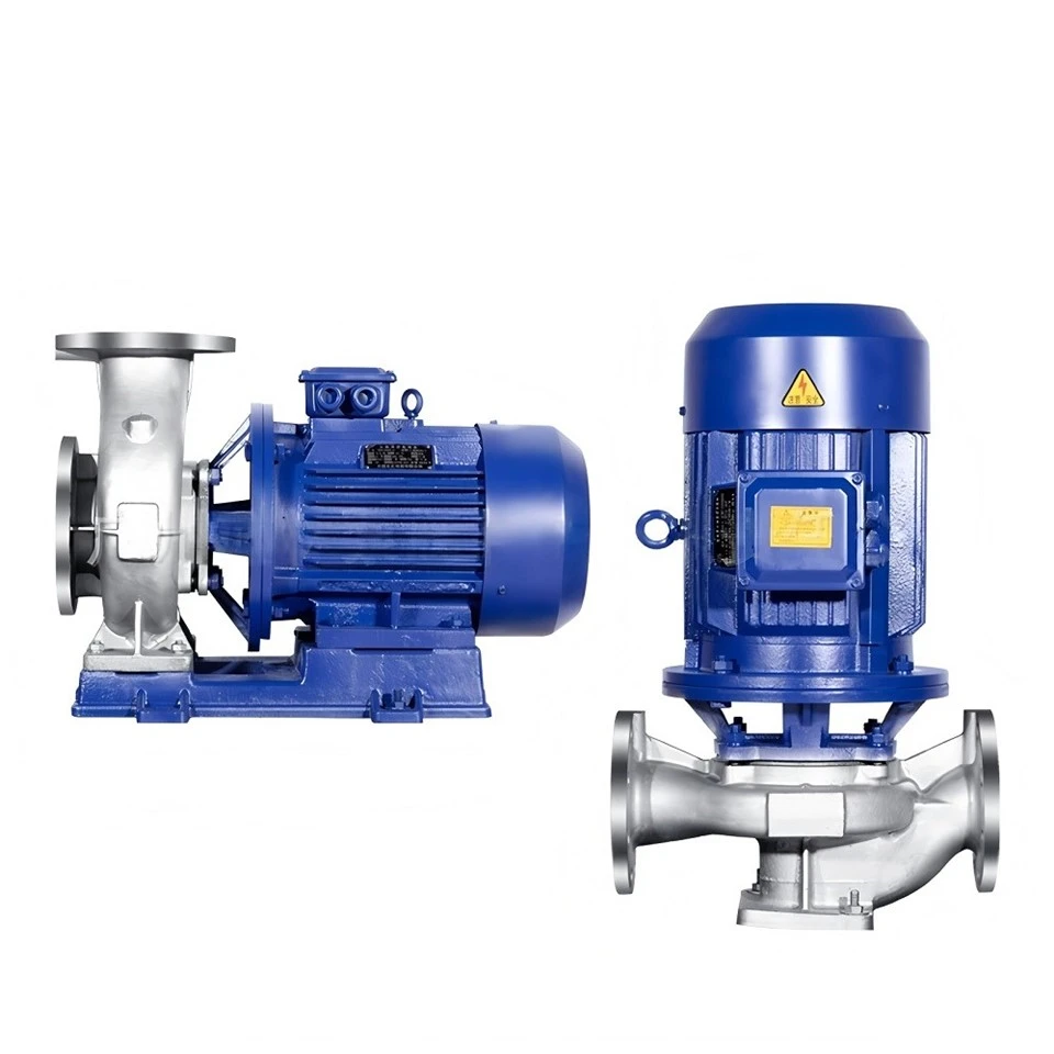 Pipeline centrifhgal pump